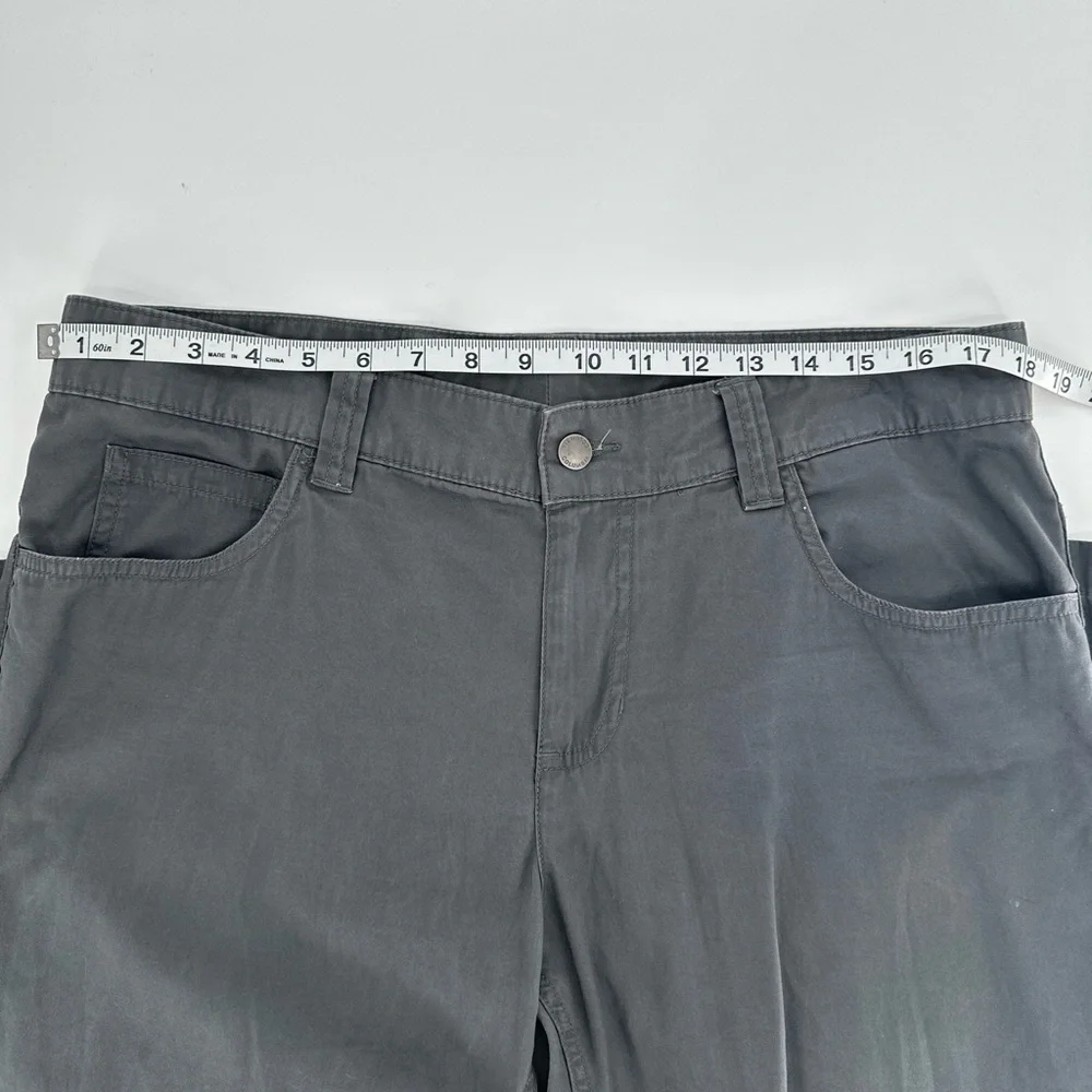 Columbia Cotton Blend 5‎ Pocket Casual Pants Men’s 36x30 Gray 100% Cotton